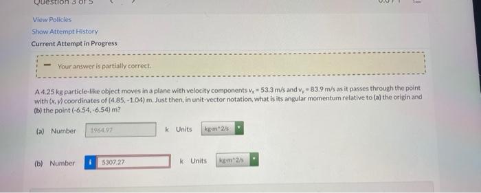 Solved View Policies Show Attempt History Current Attempt in | Chegg.com