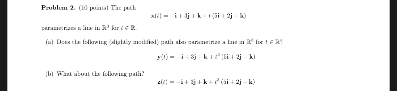 Solved Problem 2. (10 ﻿points) ﻿The | Chegg.com