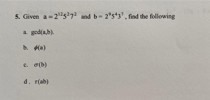 Solved Elementary Number Theory Here Are The Answers To | Chegg.com