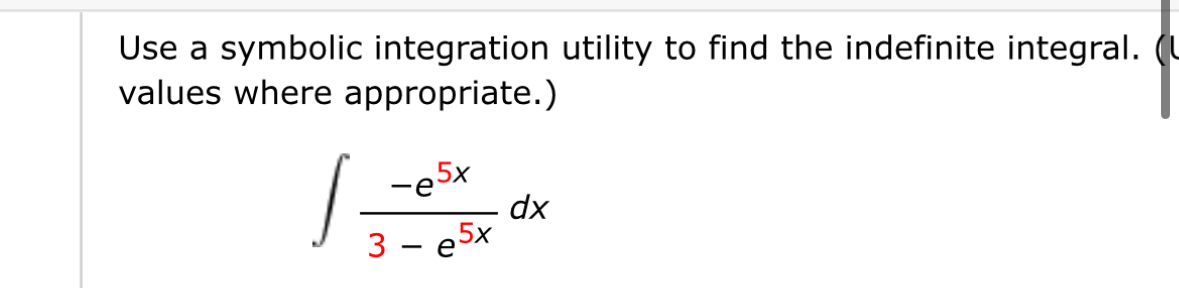 Solved Use a symbolic integration utility to find the | Chegg.com