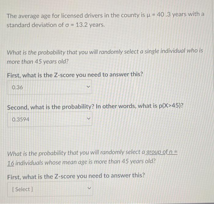 solved-the-average-age-for-licensed-drivers-in-the-county-is-chegg