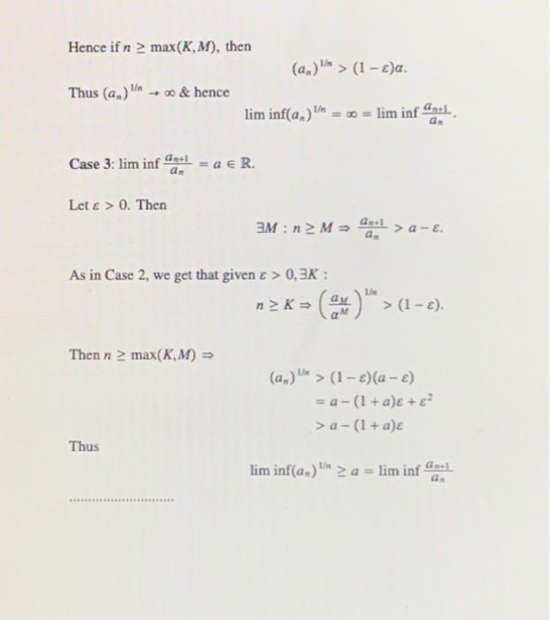 Solved This is a question from real analysis. i am attaching | Chegg.com