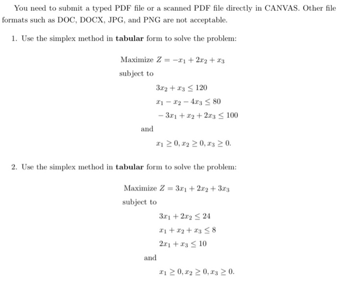 Solved You need to submit a typed PDF file or a scanned PDF | Chegg.com