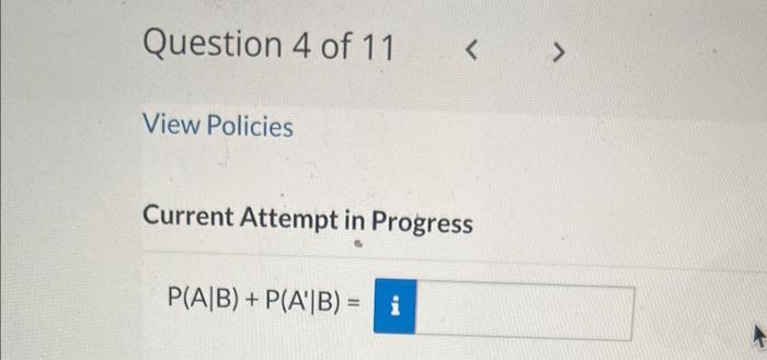 Solved View Policies Current Attempt in Progress | Chegg.com