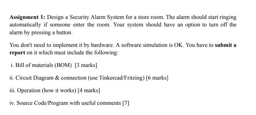 Design A Security Alarm System, How To Make A Security Alarm For Your Room