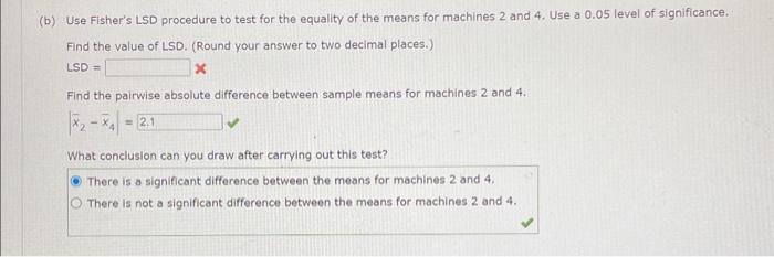 Solved To test for any significant difference in the number | Chegg.com
