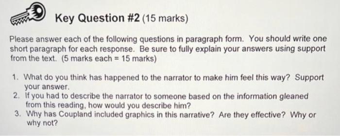 Please answer each of the following questions in | Chegg.com
