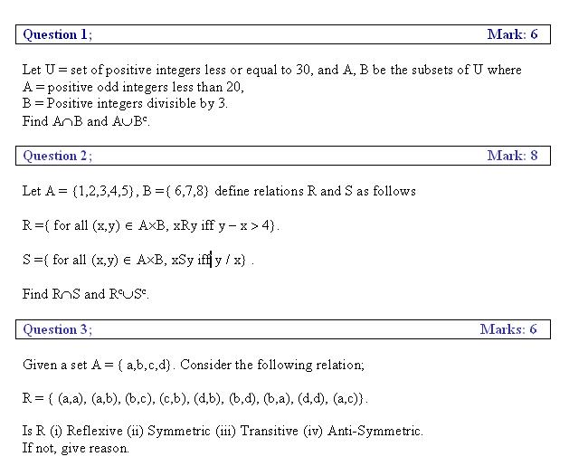 Positive Odd Integers Less Than 20