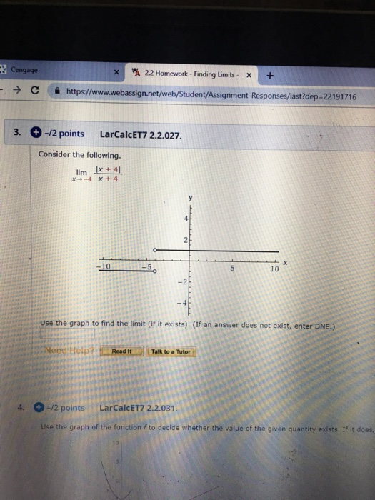 limits homework help