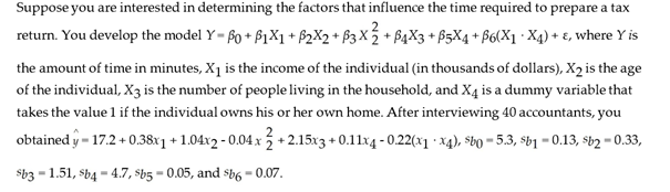 Solved Suppose you are interested in determining the factors | Chegg.com