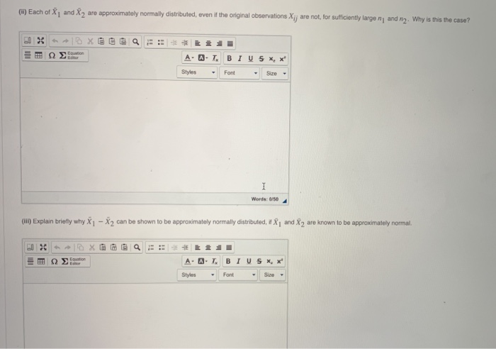 Solved Ohen the difference between two population means - is | Chegg.com