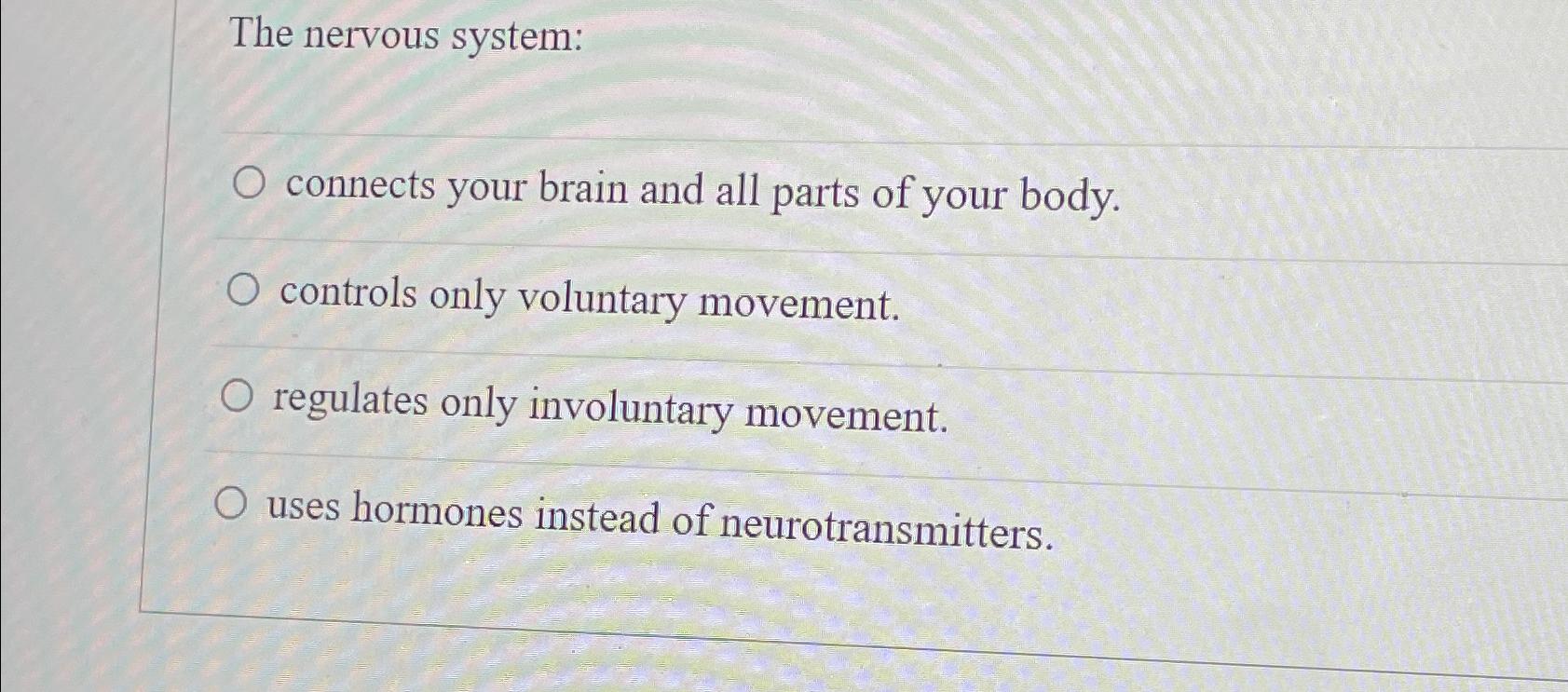 which part of brain regulates involuntary action