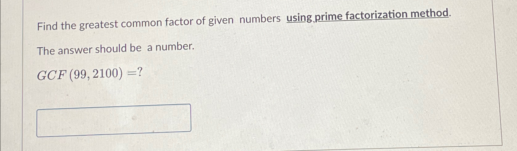 find the greatest prime factor of given number