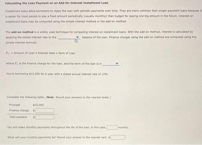 Solved 1st drop down options are orginal and decreasing2nd | Chegg.com
