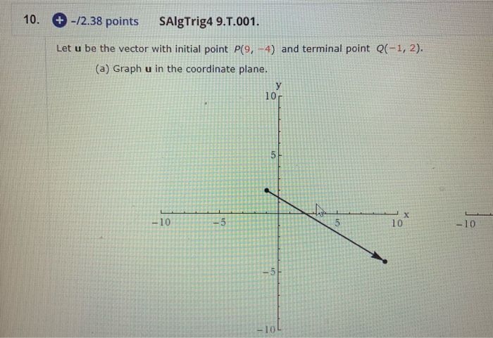 Solved Express U In Terms Of I And J Find The Length Of U Chegg Com