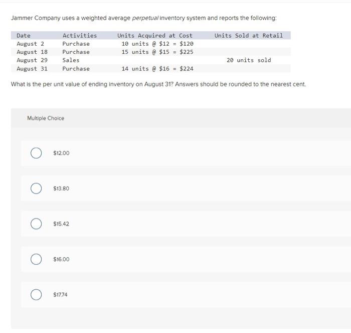 solved-jammer-company-uses-a-weighted-average-perpetual-chegg