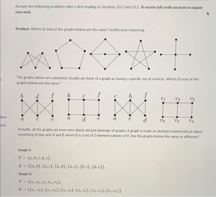Solved Answer the following problems after a first reading | Chegg.com