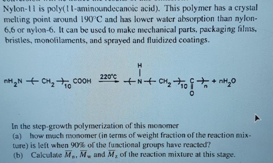Solved Please don't give wrong answer. Polymer | Chegg.com