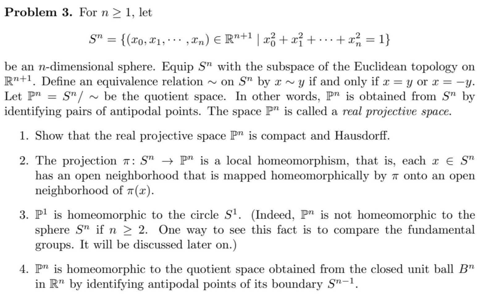 Solved Problem 3 For N≥1 Let 4793