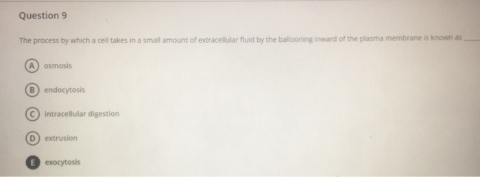 Solved Question 1 Which of the following membrane-crossing | Chegg.com