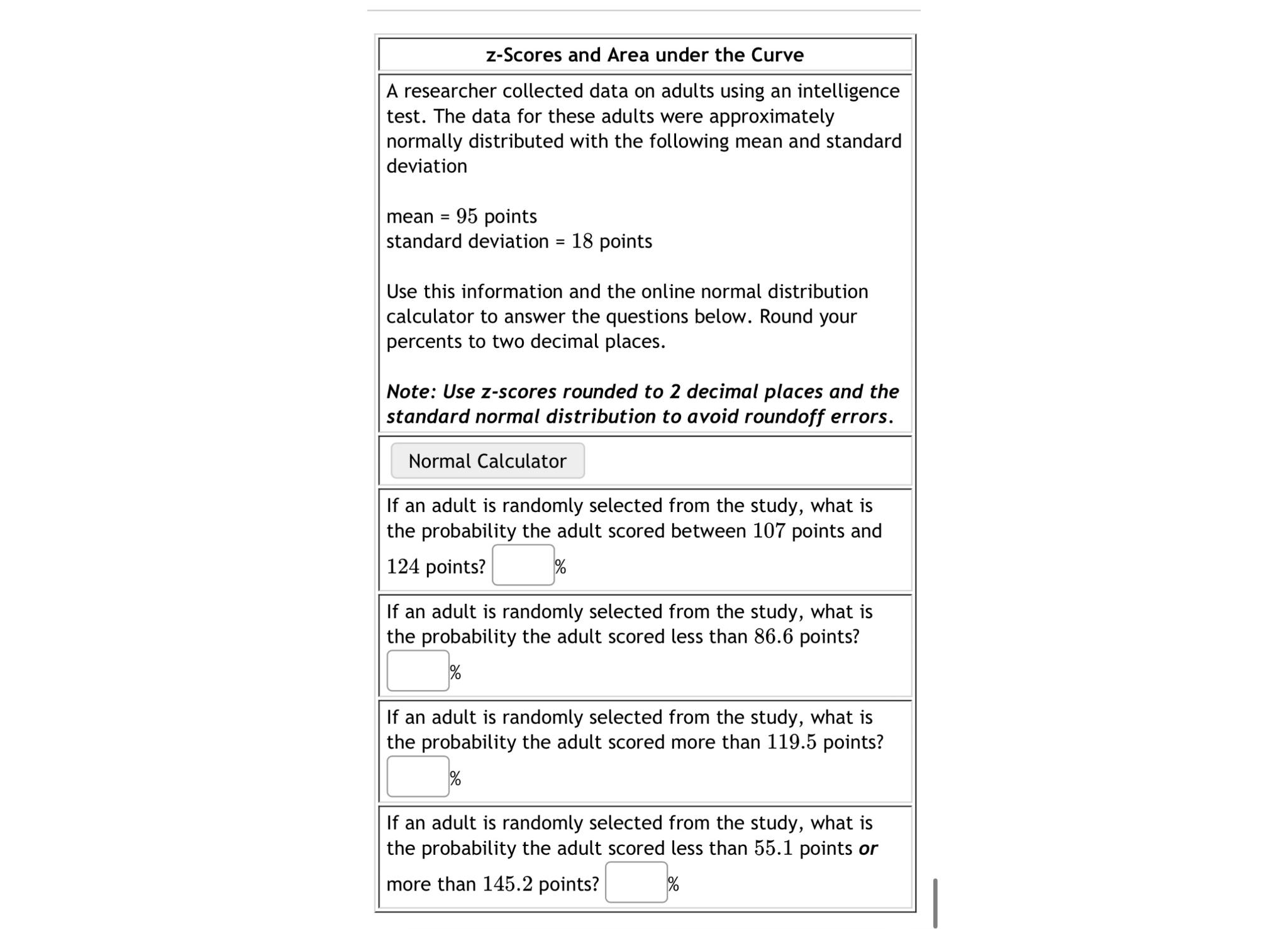 solved-z-scores-and-area-under-the-curvea-researcher-chegg