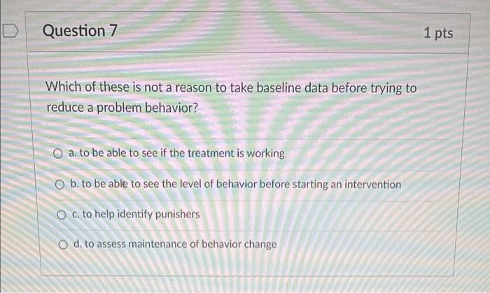 Solved Question 7 1 pts Which of these is not a reason to | Chegg.com