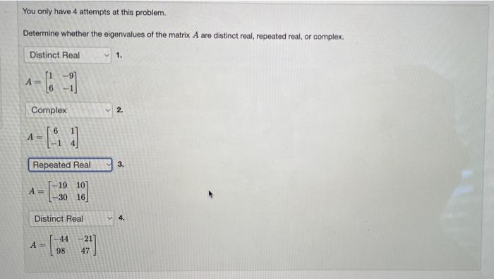 Solved You only have 4 attempts at this problem. Determine | Chegg.com