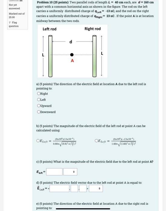 Solved чи Not yet answered Marked out of 25.00 Flag question | Chegg.com