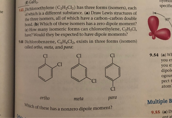 Solved Shapes And Polarity Of Polyatomic Molecules (Section | Chegg.com