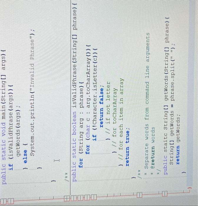 Solved JAVAHow can I use the phrase.split method to separate | Chegg.com