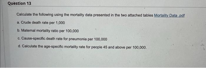 Solved Question 13 Calculate the following using the | Chegg.com