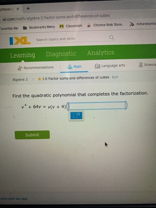 Solved Difference X Chegg Com