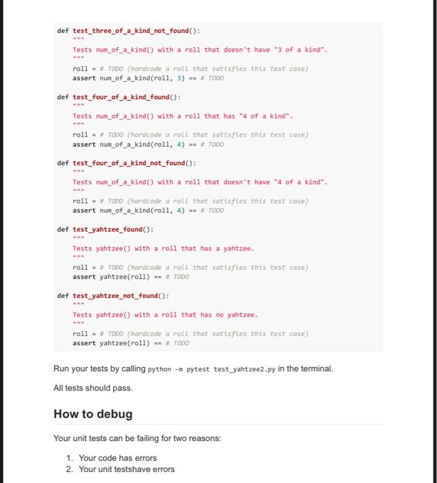Solved Yahtzee Version 2 Testing: Lower Section The | Chegg.com