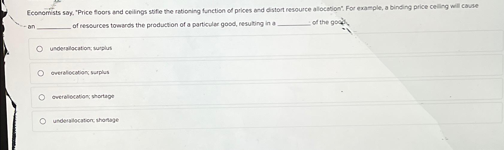 Solved Economists say, 