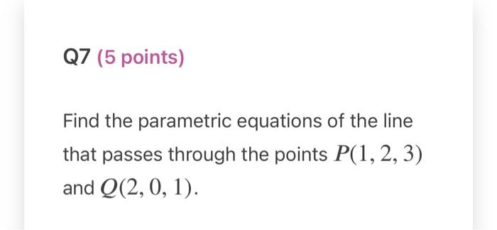 Solved Find the general form of the plane containing the | Chegg.com