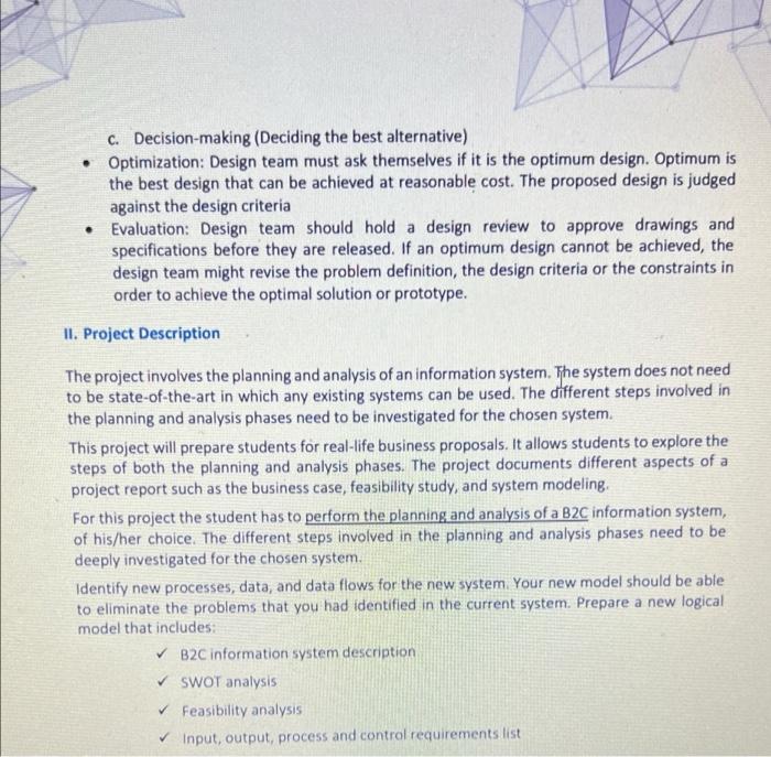 Solved 1. Introduction Projects for technology students give | Chegg.com