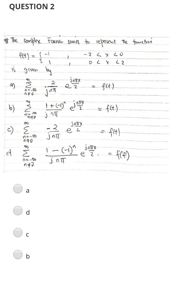 Solved Question 3 Integral Representation Of The Faucti Chegg Com