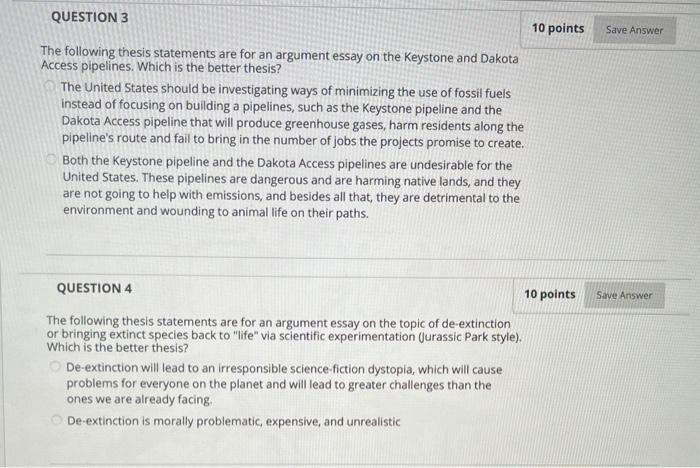 De extinction argument essay outline 08 picture