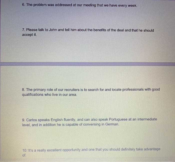 Solved Comm 2 Friday Concision Exercise More The Ons More Chegg Com