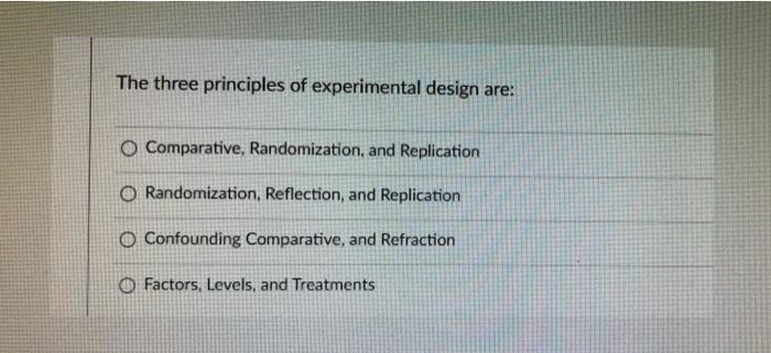 principle of replication in experimental design