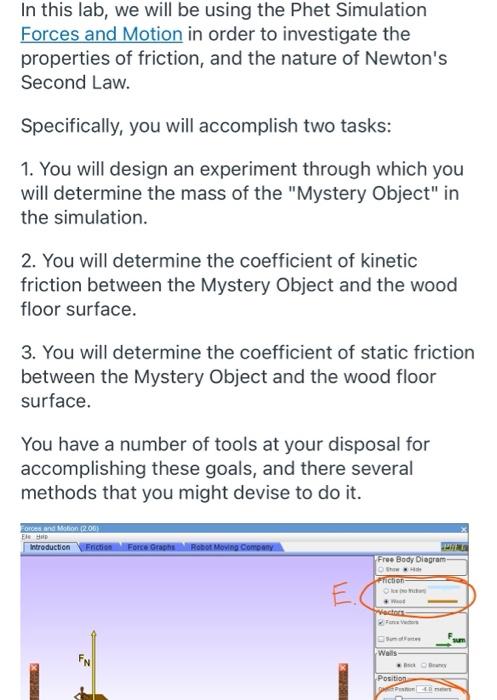 Solved In This Lab, We Will Be Using The Phet Simulation | Chegg.com