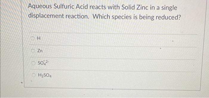 Solved Which of the following reactions is not considered an | Chegg.com