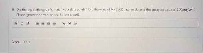 1. Use the data table and graph to make a position vs | Chegg.com