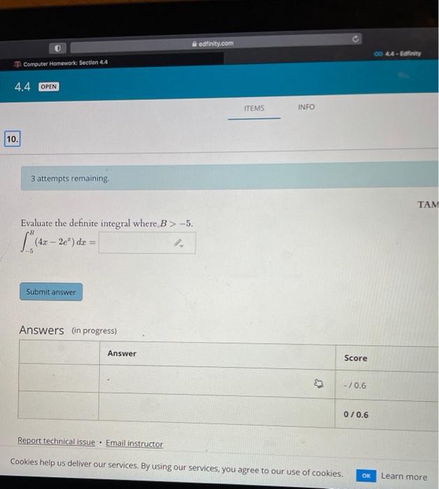 Solved Redfinity.com OD 44 - Edfinity Computer Homework | Chegg.com