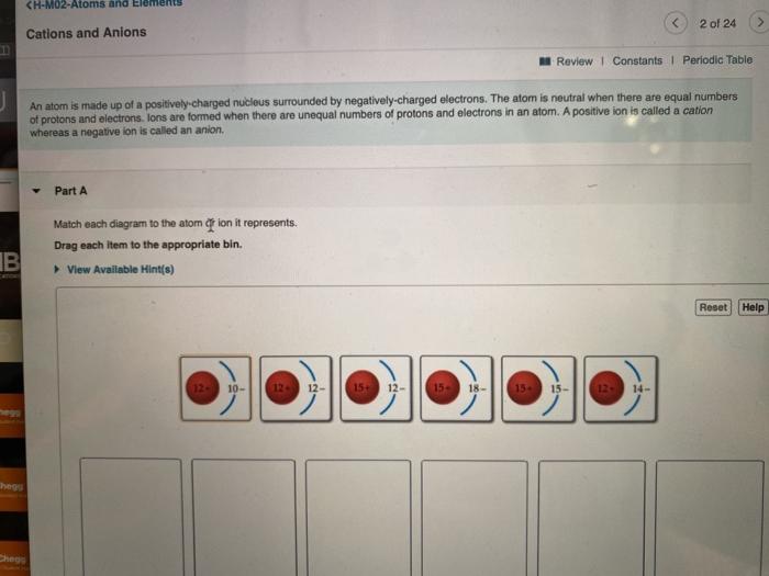 match each diagram to the atom or ion it represents RukhsarKinga