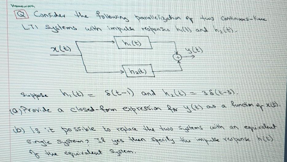 Solved Home Q Consider the following parallelization of two | Chegg.com
