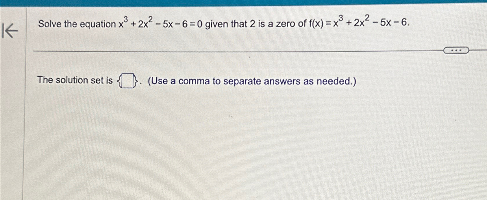 5 x − 6 )= 2 x 3