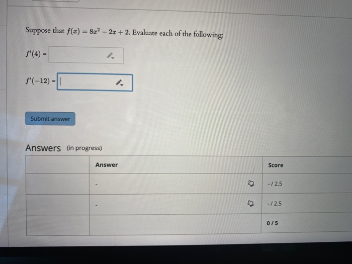 solved-suppose-that-f-x-8x2-2x-2-evaluate-each-of-chegg
