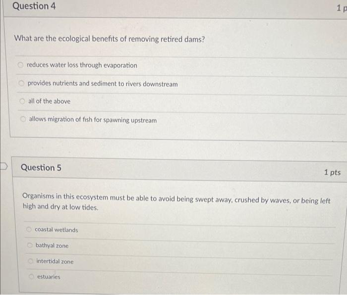 Solved Question 2 Most photosynthesis in the open ocean | Chegg.com