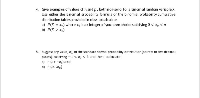 Solved 1 Suggest Any Two Non Zero Valid Probability Valu Chegg Com